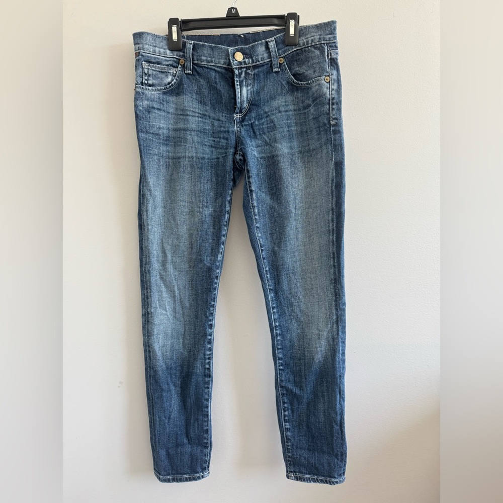 Citizens‎ of Humanity cropped skinny leg phantom jeans vintage Y2K